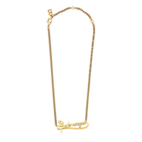 BALENCIAGA - Typo Valentine Necklace