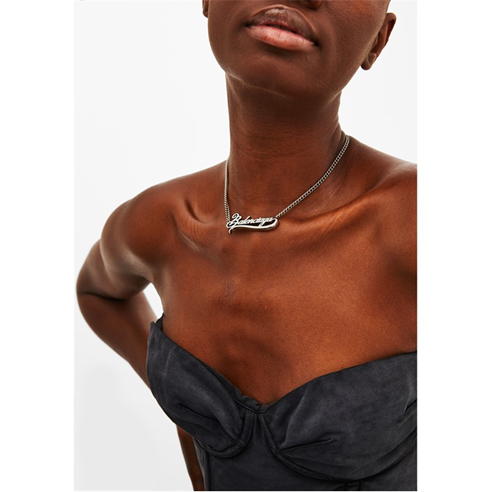 BALENCIAGA - Typo Valentine Necklace