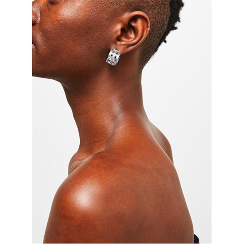 BALENCIAGA - Bb Hoop Earrings