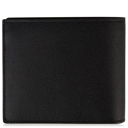 SAINT LAURENT - East/West Grained Leather Wallet