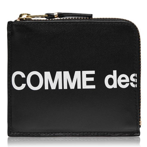 COMME DES GARCONS WALLET - Zip Logo Wallet