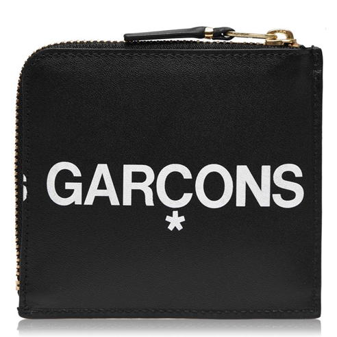 COMME DES GARCONS WALLET - Zip Logo Wallet