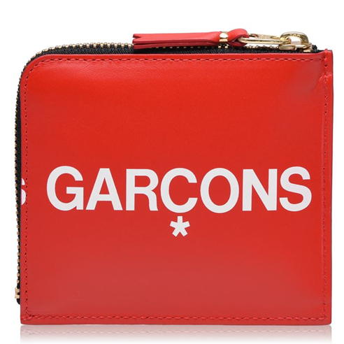 COMME DES GARCONS WALLET - Zip Logo Wallet