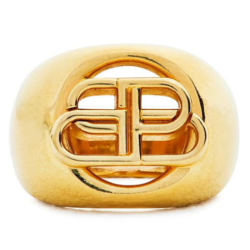 BALENCIAGA - Bb Signet Ring