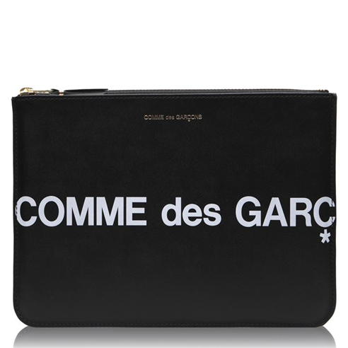 COMME DES GARCONS WALLET - Logo Clutch Bag