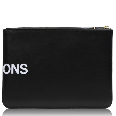COMME DES GARCONS WALLET - Logo Clutch Bag