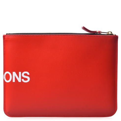 COMME DES GARCONS WALLET - Logo Clutch Bag