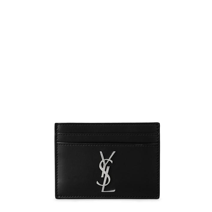 Saint Laurent Ysl Card Case - Black