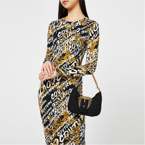 VERSACE JEANS COUTURE - Buckled Hobo Bag