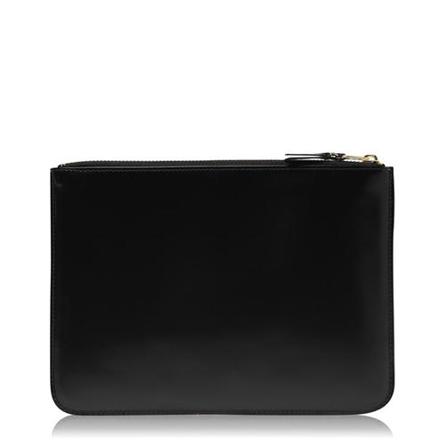 COMME DES GARCONS WALLET - Mirrored Cow Hide Pouch