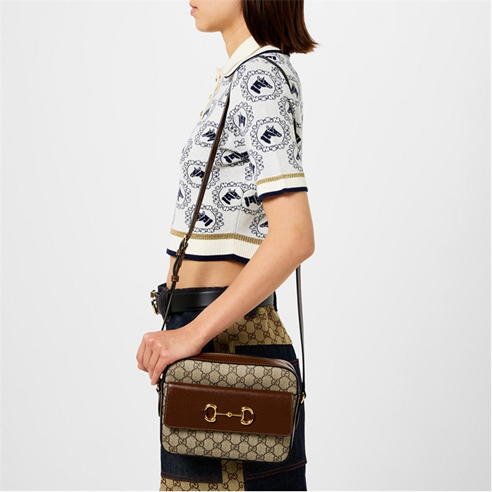 GUCCI - Horsebit 1955 Small Shoulder Bag