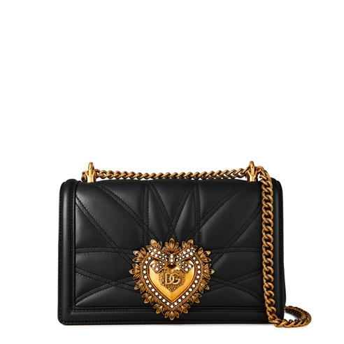 DOLCE AND GABBANA - Medium Devotion Cross Body Bag