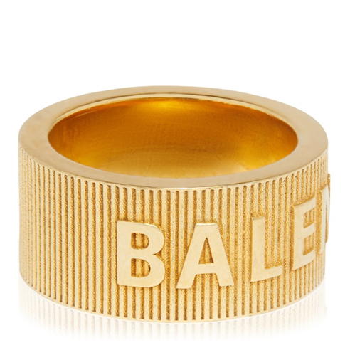 BALENCIAGA - Force Striped Ring