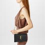 Black/Gold - SAINT LAURENT - Mono Chain Clutch Bag