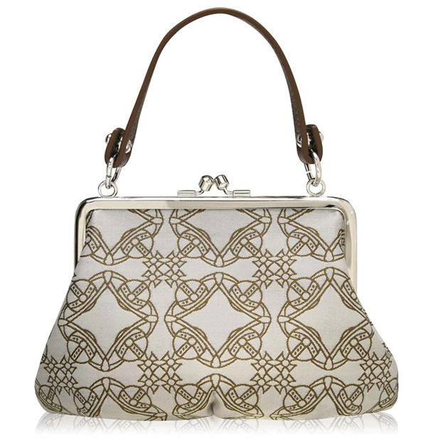 VIVIENNE WESTWOOD Jacquard Frame Purse Bag Cruise Fashion