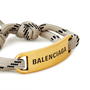 Beige/Blk/Gld - BALENCIAGA - Plate Bracelet