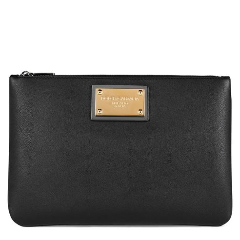 DOLCE AND GABBANA - Plate Pouch Bag