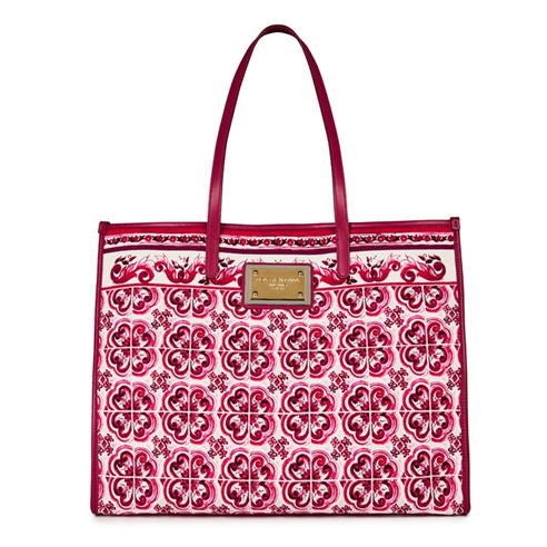 DOLCE AND GABBANA - DG Floral Tote Bg Ld41