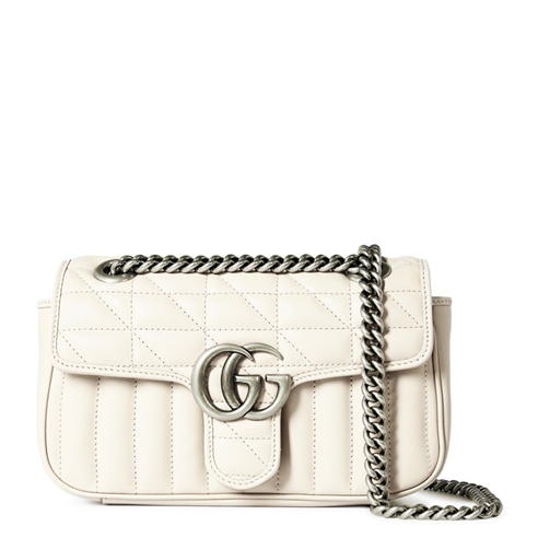 GUCCI - Mini Marmont Gg Shoulder Bag