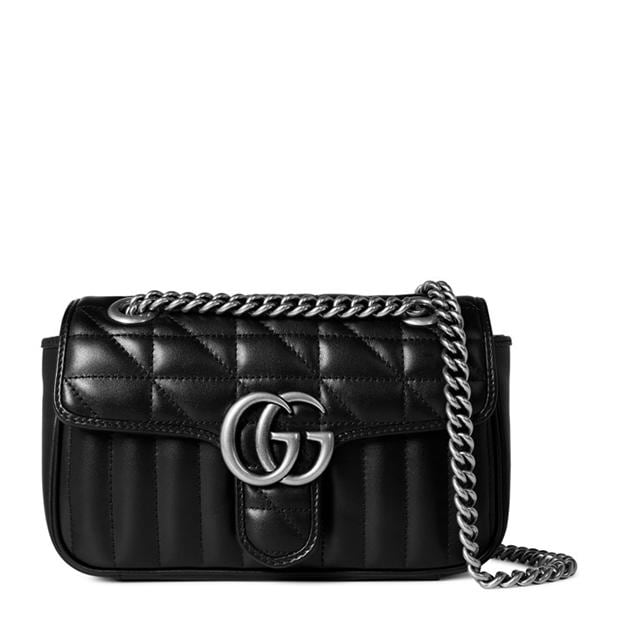 GUCCI - Mini Marmont Gg Shoulder Bag