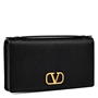 Nero 0NO - VALENTINO GARAVANI - V-Logo Wallet On Chain Bag