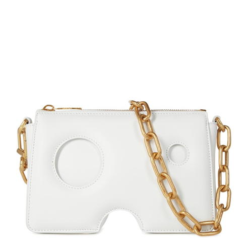 OFF WHITE - Burrow Zipped Pouch