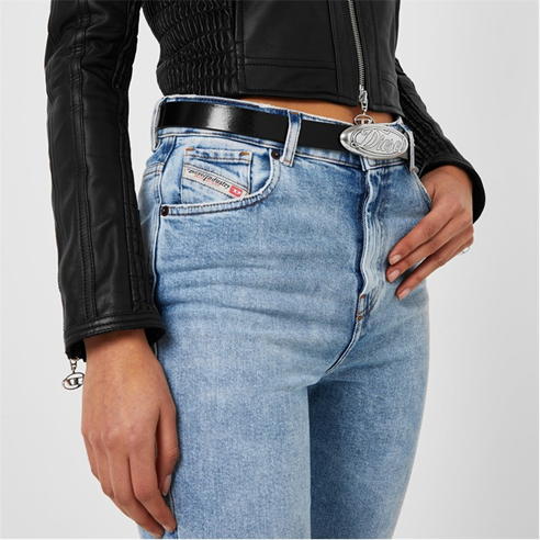 DIESEL - B-Alyen Leather Belt