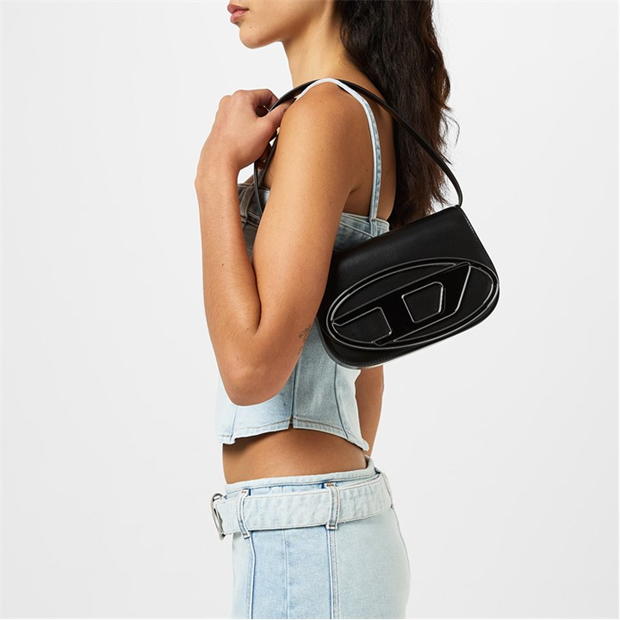 Women's 1DR Bags: Leather shoulder, mini logo bags