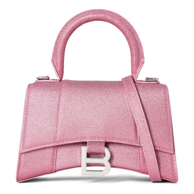 BALENCIAGA - Hourglass Xs Sparkle Bag