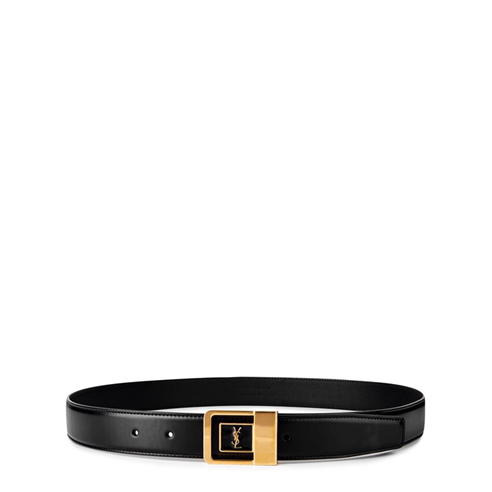 SAINT LAURENT - Cassandre Buckle Belt