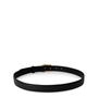 Black/Gold - DOLCE AND GABBANA - DG Logo 2.5cm Belt Ld00