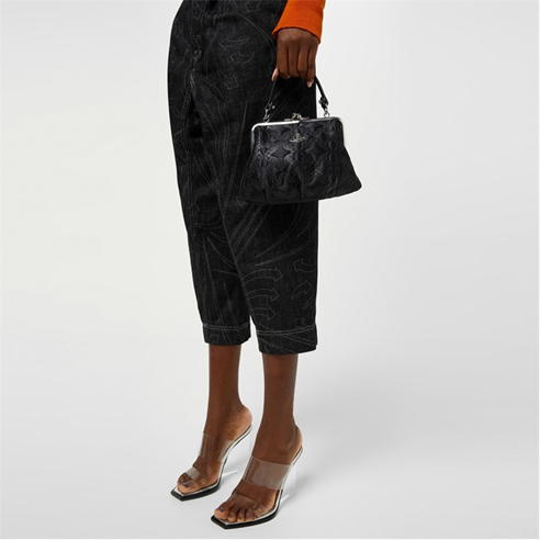 VIVIENNE WESTWOOD - Satin Jacquard Granny Purse