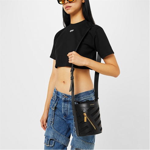 OFF WHITE - Off Cut-Out Diag Bck Ld41