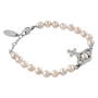 Plat/Wht P373 - VIVIENNE WESTWOOD - Olympia Pearl Bracelet