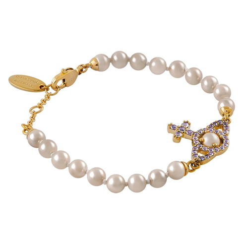 VIVIENNE WESTWOOD - Viv Olympia Prl Brc Ld41