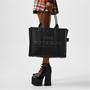 Black - MARC JACOBS - Large Leather Tote Bag