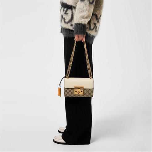 GUCCI - Gucci GG Padlck ShldBg Ld