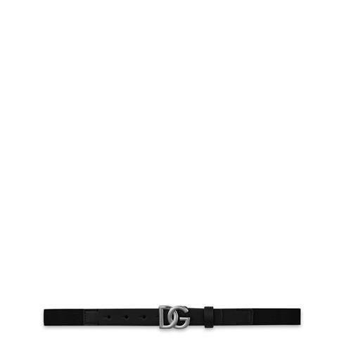 DOLCE AND GABBANA - DG Logo Belt Jn34