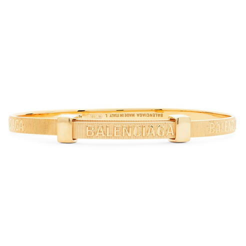 BALENCIAGA - Force Striped Bracelet