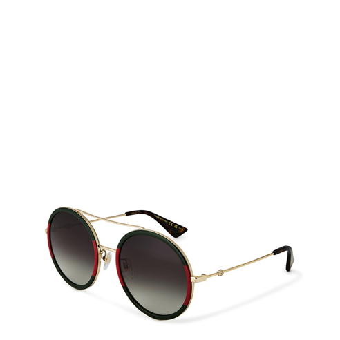 GUCCI - Round Bee Sunglasses
