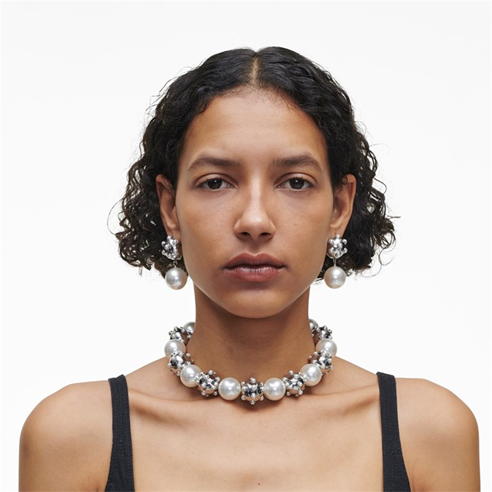 MARC JACOBS - Pearl Dot Statement Necklace
