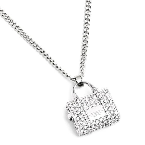 MARC JACOBS - Pave Tote Bag Necklace
