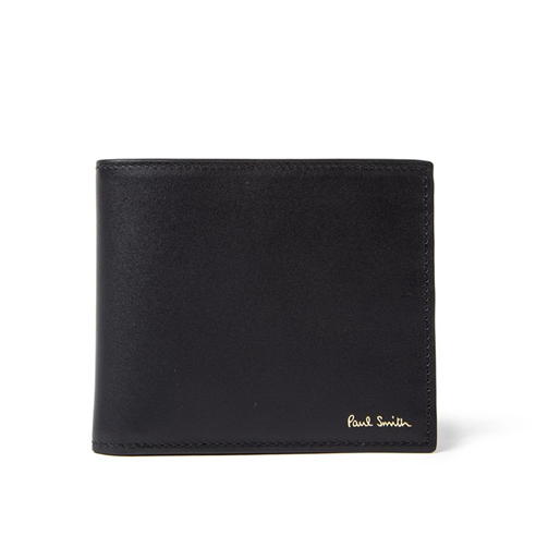 PAUL SMITH - Striped Bi-Fold Wallet