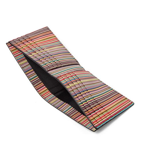 PAUL SMITH - Striped Bi-Fold Wallet