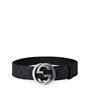 Black 8449 - GUCCI - Gg Supreme Belt