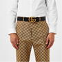 Black1000 - GUCCI - Gg Wide Leather Belt