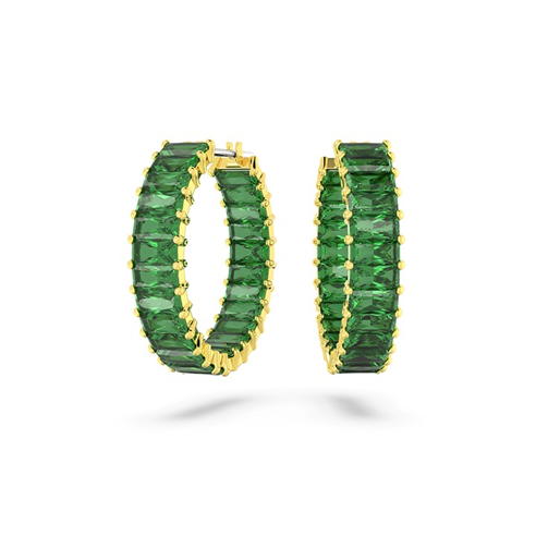 Swarovski - Matrix Baguette Hoop Earrings
