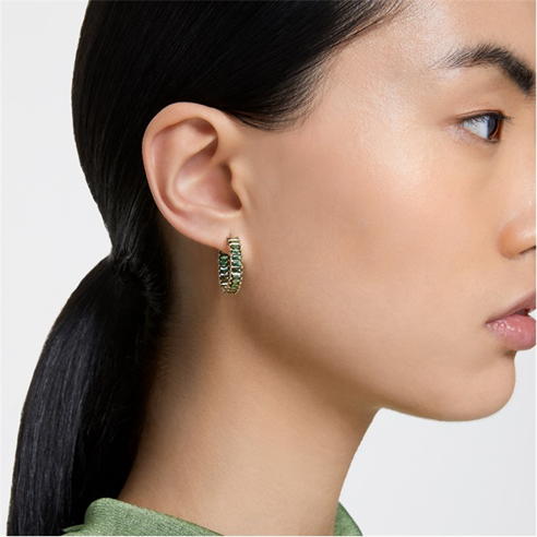 Swarovski - Matrix Baguette Hoop Earrings