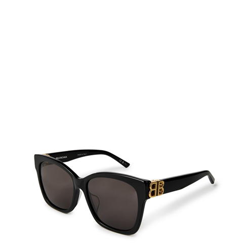 BALENCIAGA - Bb0102sa Rounded Frame Sunglasses