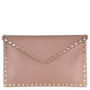Poudre P45 - VALENTINO GARAVANI - Large Rockstud Clutch Bag